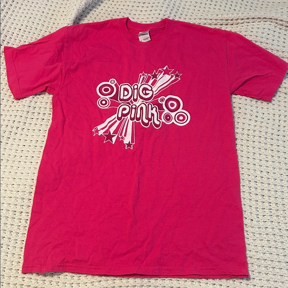 Gildan Ultra Cotton Hot Pink Tee